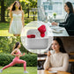 ⏳LAST DAY SALE 50% OFF!!❤️Heart Shape Bluetooth 5.3 Wireless Noise Cancelling Headset with LED Touch Control 🎵