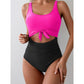👙LAST DAY SALE 50% OFF!!💃Women's Tummy Control Slimming Cutout Tie Knot One Piece Swimsuit