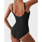 👙LAST DAY SALE 50% OFF!!💃Women's Tummy Control Slimming Cutout Tie Knot One Piece Swimsuit