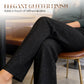 🔥LAST DAY SALE 50% OFF✨High-Waist Glitter Straight-Leg Trousers