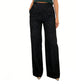 🔥LAST DAY SALE 50% OFF✨High-Waist Glitter Straight-Leg Trousers