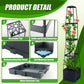 🔥Last Day Sale 50% OFF🌟Garden Raised Bed Planter Boxes with Trellis🍅