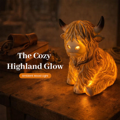 ⏳Limited offer: 60% OFF! 💥🐮 The Cozy Highland Glow: Highland Cattle Lamp