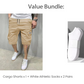 🏆LAST DAY SALE ONLY ￡11.99!!💞50K+ SOLD!💥👴🩳 Lightweight Cargo Shorts – Breathable fabric, knee-length cut. Secure pockets for phone & keys. Comfortable all day long. ✅☀️