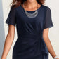 🔥LAST DAY SALE 50% OFF!!✨Elegant Fashion Solid Color Dress