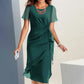 🔥LAST DAY SALE 50% OFF!!✨Elegant Fashion Solid Color Dress