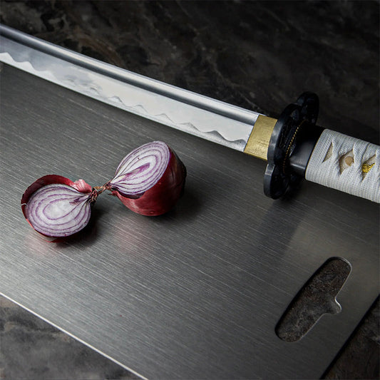 💖LAST DAY SALE 50% OFF💕Antibacterial Stainless Steel Cutting Board