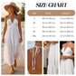 💃New Arrival Special Price:￡15.99!!✨Halter Neck Backless Tiered Maxi Dress