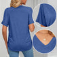 ⏳LAST DAY SALE 50% OFF💕Women's V-Neck Loose Soft Solid Color Short Sleeve Top