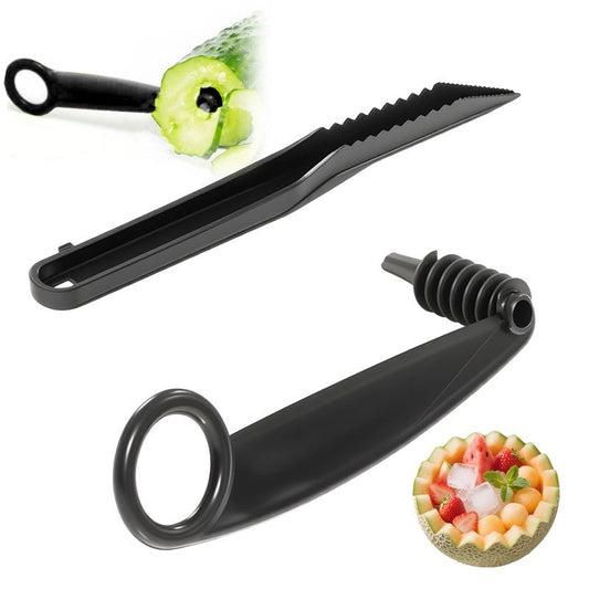 🔥Hot Sale 50% OFF!!🔥Kitchen Spiral and V-Shaped Tools