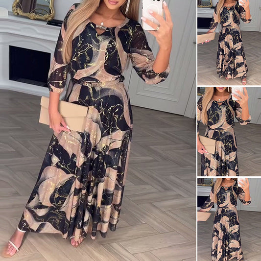 💥LAST DAY SALE 60% OFF💃Women's Printed Maxi Dress
