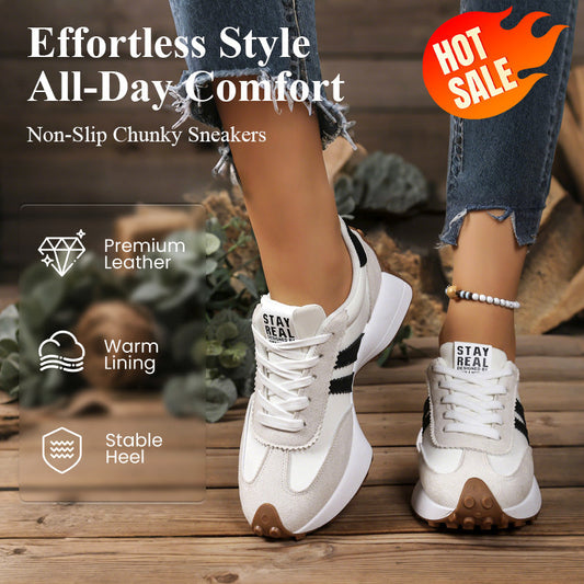 🌸Spring Hot Sale 50% OFF!!🌸Women's Casual Non-Slip Chunky Sneakers
