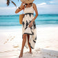 🌸Spring Hot Sale 50% OFF!!🌸Women’s Summer Print Sleeveless Flowy Long Dress
