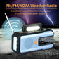 ⏳LAST DAY SALE ONLY ￡29.99!!🔥 Solar & Hand Crank Survival Radio✨ 📻 2000mAh Power Bank, Torch + SOS Alarm | For UK Power Cuts & Outdoor Emergencies