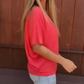 🎉LAST DAY SALE 50% OFF!!🎁Women's V-Neck Summer T-Shirt 🌟