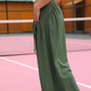 Casual Cropped Wide-Leg Beach Pants