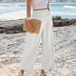 🌸LAST DAY SPECIAL PRICE: ￡13.99!!🌸Women's Casual High-Waisted Straight-Leg Cropped Pants