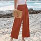 🌸LAST DAY SPECIAL PRICE: ￡13.99!!🌸Women's Casual High-Waisted Straight-Leg Cropped Pants