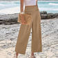🌸LAST DAY SPECIAL PRICE: ￡13.99!!🌸Women's Casual High-Waisted Straight-Leg Cropped Pants