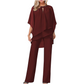 ⏳Limited-time 50% off⏰Elegant Asymmetrical Two-Piece Pant Set👚👖