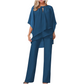 ⏳Limited-time 50% off⏰Elegant Asymmetrical Two-Piece Pant Set👚👖