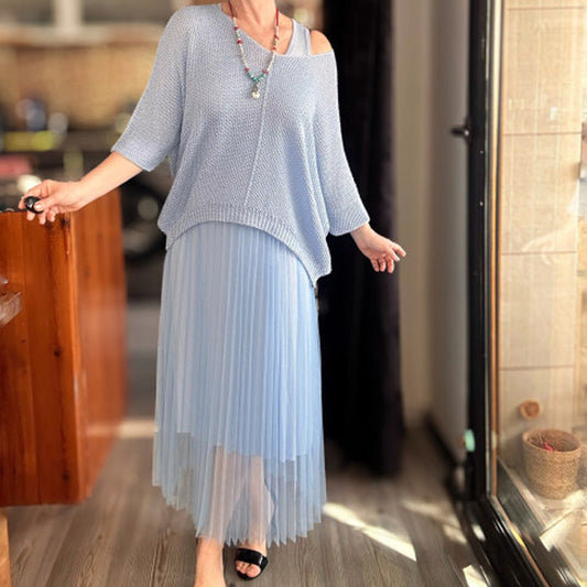 ⏳Last Day Sale 49% OFF🔥Chic Vest Dress & Cover-Up Top Set