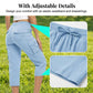 ⏳Limited-time Sale: ONLY ￡13.99!! ✨Womens Lightweight Capris Daily&Travel Quick Dry Cargo Pants with 6 Pockets ✈️👖Adventure-Ready Comfort And Style 🌿