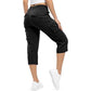 ⏳Limited-time Sale: ONLY ￡13.99!! ✨Womens Lightweight Capris Daily&Travel Quick Dry Cargo Pants with 6 Pockets ✈️👖Adventure-Ready Comfort And Style 🌿
