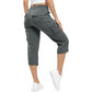 ⏳Limited-time Sale: ONLY ￡13.99!! ✨Womens Lightweight Capris Daily&Travel Quick Dry Cargo Pants with 6 Pockets ✈️👖Adventure-Ready Comfort And Style 🌿