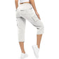 ⏳Limited-time Sale: ONLY ￡13.99!! ✨Womens Lightweight Capris Daily&Travel Quick Dry Cargo Pants with 6 Pockets ✈️👖Adventure-Ready Comfort And Style 🌿