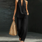 🌸Summer Hot Sale 50% OFF!!🌸Women's Casual Halter Top & Wide-Leg Pants Set