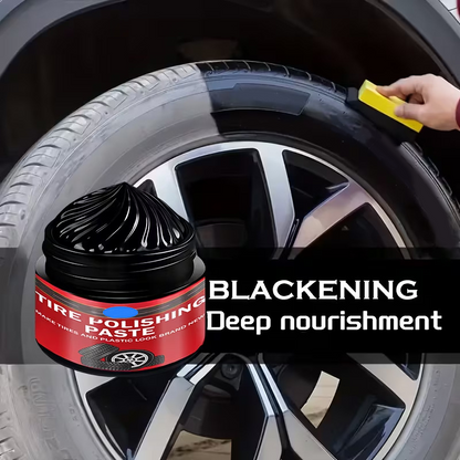 🚗LAST DAY BUY 3 GET 1 FREE! ✨ Car Tire & Plastic Trim Renewal Paste – Restores Shine, Prevents Cracking & Easy Application 🛞