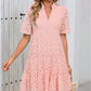 🔥Limited time sale 50% off!!🔥Women’s Lace Dresses Eyelet Casual Flowy Babydoll Swing