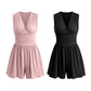 🏖️Summer Cool Deal: ONLY ￡15.99!!🌷👗Women's Sleeveless V-Neck Ruched Waist Romper