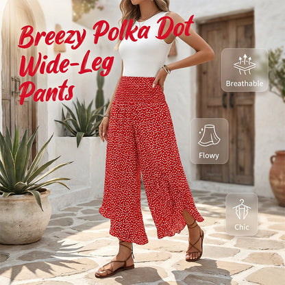 ⏳LAST DAY SALE 50% OFF!!🌺Women’s High-Waisted Wide-Leg Trousers – Flowy, Flattering & Ultra-Comfortable 💕  Effortless Everyday Chic • 50% OFF! 🌸✨