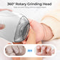 ⏳LAST DAY SALE ONLY￡8.99!!💪360° Quiet Nail Trimmer – Safe for Babies & Seniors! 👶👵  LED Light • 7 Speeds • Thick-Nail Ready • CE Certified • Ultra-Quiet 🌙🇬🇧
