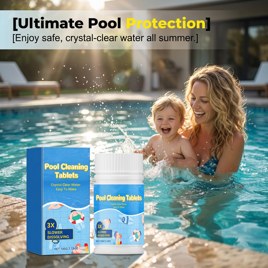 🌊Summer Cool Deal: ONLY ￡8.99!!🌊Pool Cleaning Tablets for Crystal Clear Water