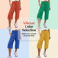 🏖️Summer Cool deal: ONLY ￡13.99!!😌🌿Women’s Lightweight Summer Crop Pants with Elastic Waist – Breathable, Comfortable & Stylish