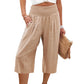 🏖️Summer Cool deal: ONLY ￡13.99!!😌🌿Women’s Lightweight Summer Crop Pants with Elastic Waist – Breathable, Comfortable & Stylish