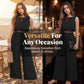 🏖️Summer Cool Deal: 70% OFF!!💃Women's 2-Piece Solid Color Breathable Tank Top & Wide Leg Loose Pants Set
