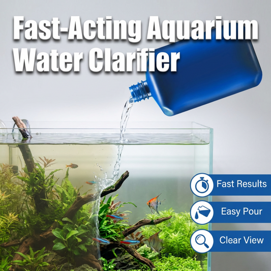 🔥LAST DAY SALE BUY 2 GET 1 FREE!!💥AquaClear™ Fast-Acting Aquarium Water Clarifier