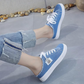 💐Limited Offer 50% OFF!💐Women's Denim Slip-On Mules – Comfortable Sole & Casual Look 👟☀️