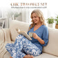 🌿Summer Cool Deal: 49% OFF!!🌿Women's V-Neck Blouse & Printed Wide-Leg Pants Set💃