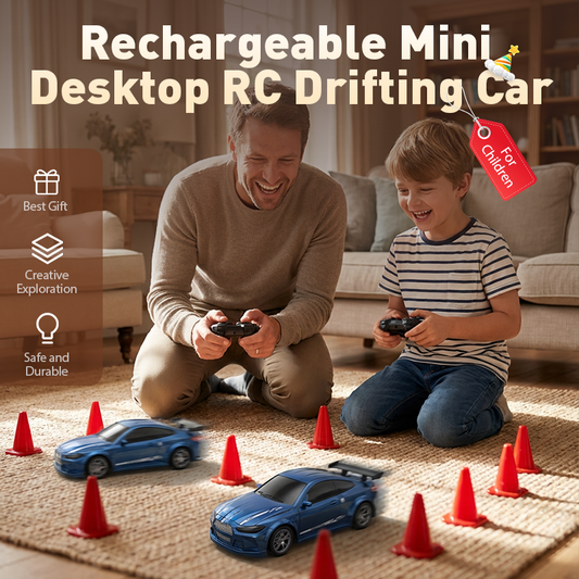 Rechargeable Mini Desktop RC Drifting Car