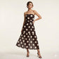 🏖️Summer cool-down deal: 50% OFF!!💕 Polka Dot Strapless Dress - Summer Must-Have! ✨