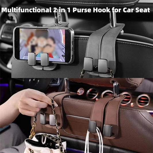 🔥LAST DAY BUY 1 GET 1 FREE!🚗Car Seat Back Storage Hook 💥Double Hook Holder for Convenient Storage