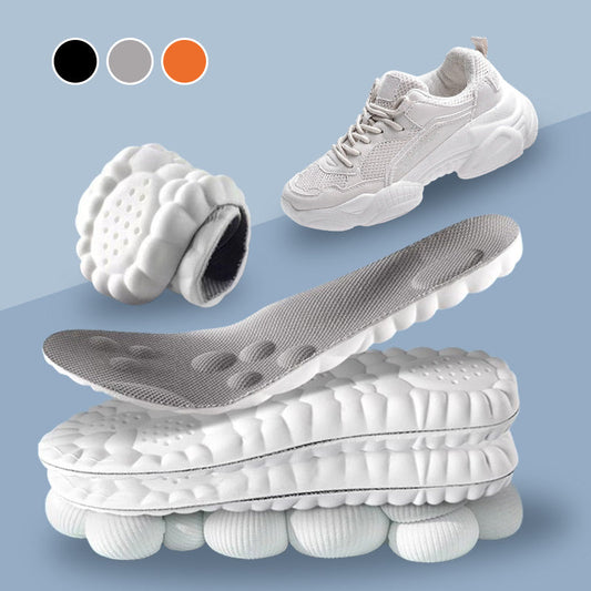⏳LAST DAY SALE BUY 2 GET 1 FREE☁🌟CloudStep™ 4D OrthoFit Insoles – Advanced Memory Foam Shoe Inserts for Men & Women with Targeted Arch Support, Acupressure Relief & Breathable Comfort
