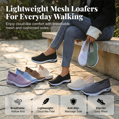 📢LAST DAY SPECIAL PRICE: ONLY ￡15.99!!⏰Arlington Walk™ Women's Breathable Mesh Slip-On Shoes