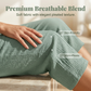 🏖️Summer Cool Deal: ONLY ￡11.99!!🌷Women's Solid-Color Pleated Cotton-Linen Cropped Pants