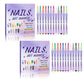 🥳2026 HOT SALE🥳💞50K+ SOLD!💅✨ 50% OFF! DIY Nail Art Marker Pen Set
